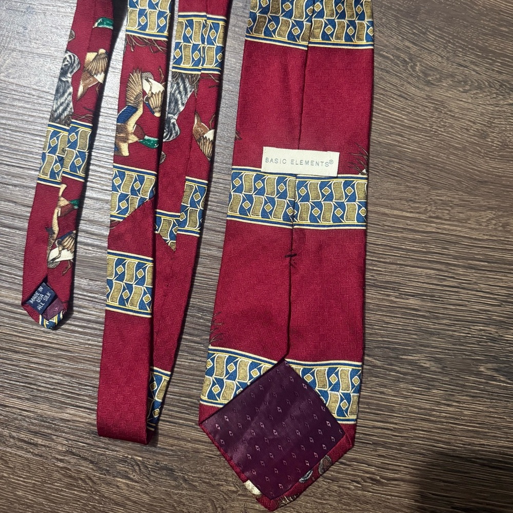 Vintage Basic Elements Silk Duck Hunting Retrieve… - image 2